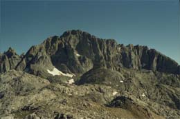 Pea Santa Ridge from Camino del Burro (Photo: David Milne)